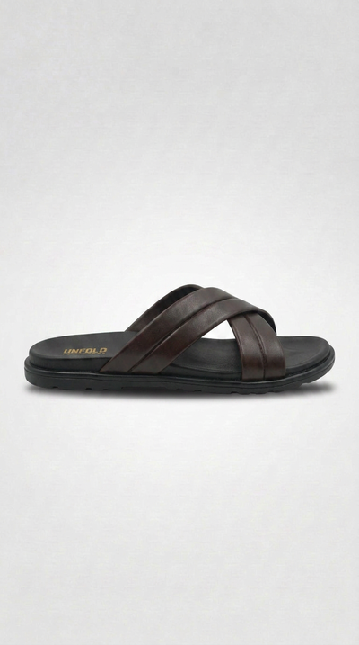 Unifold Crossland Leather Chappal