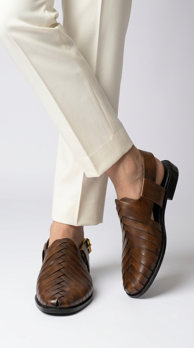 Unifold Heritage Peshawari Chappal