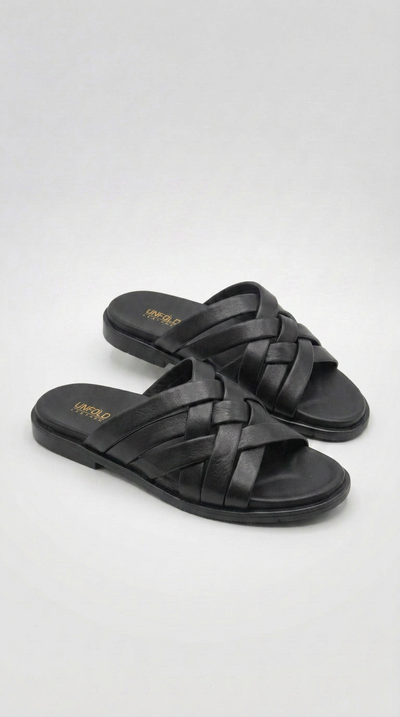 Unifold Kensington Leather Chappal