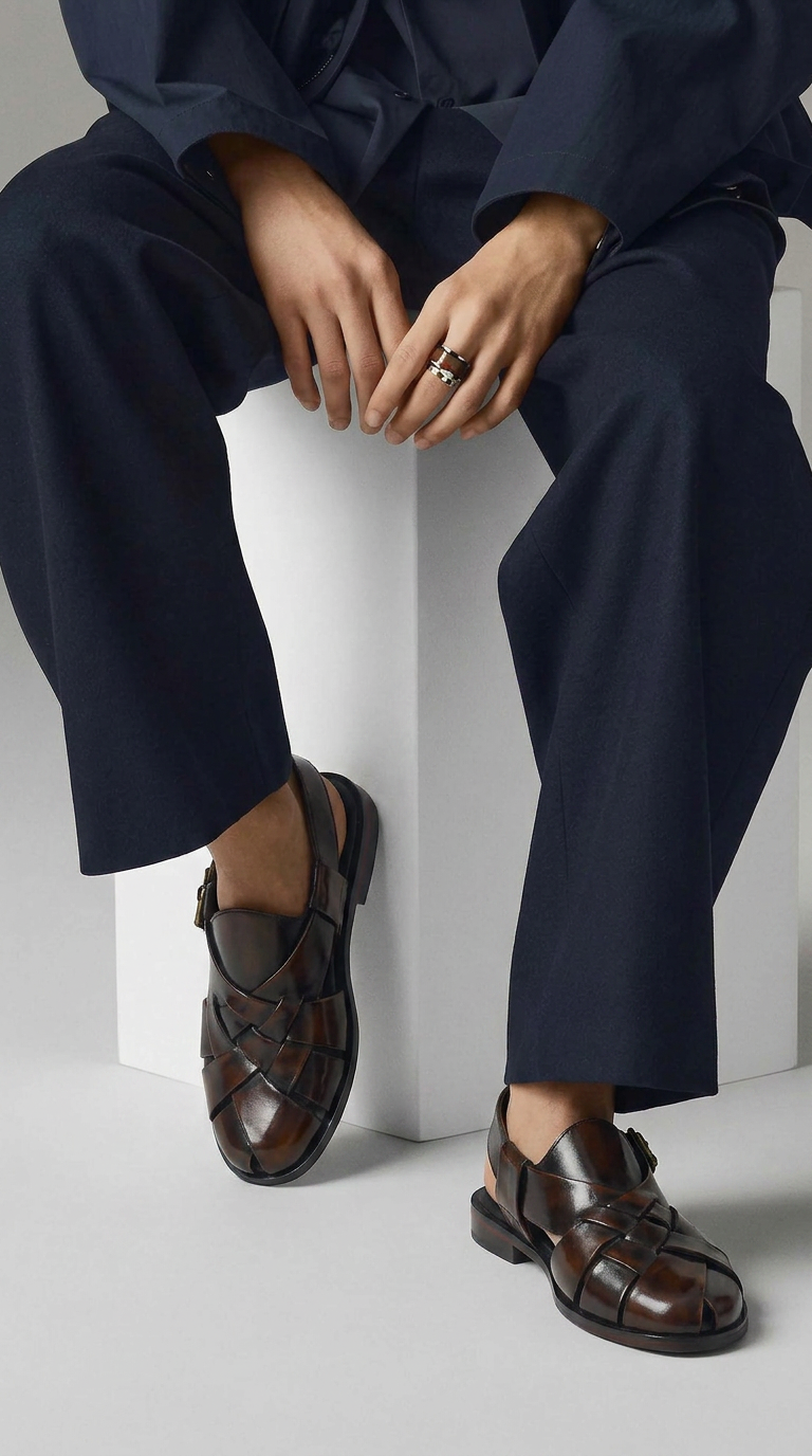 Unifold Artisan Peshawari Chappal